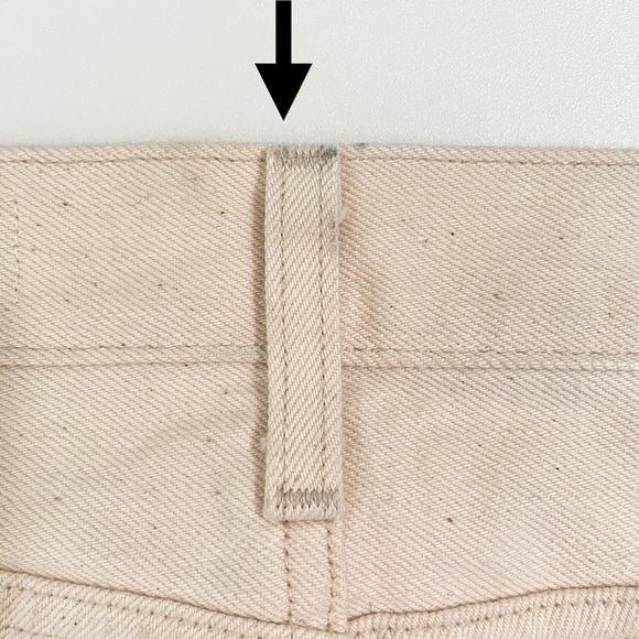 NWT Imogene + Willie James Jean Slim Straight Natural Seeded Selvedge Denim 25 - Picture 14 of 16
